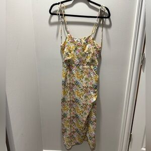 Strangers&Lovers midi floral dress